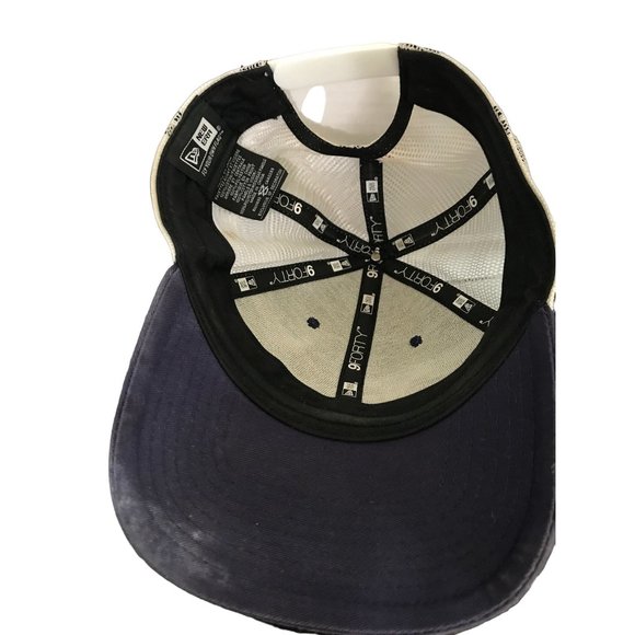 USA Fly Your Own Flag New Era Rare Distressed Snap Back Back Cap Hat Lid Trucker - Picture 6 of 7